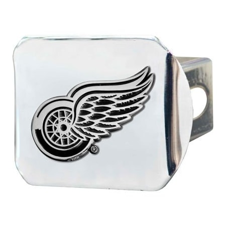 Fanmats NHL - Detroit Red Wings - 3-D Chrome Hitch Cover 3-3/8" x 4" - 14966